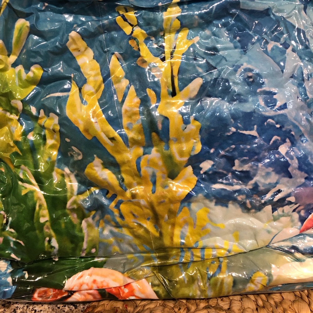 Mermaid Comforter Set Queen Size Dolphin, Coral, Seaweed, Fish, Ocean For Girls - Picture 4 of 4